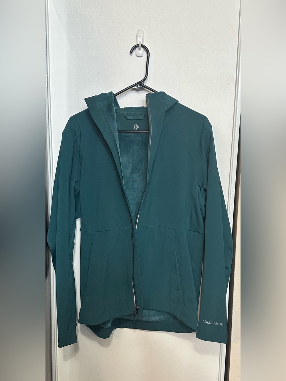 lululemon athletica Women's Teal Zip Hoodie Jacket